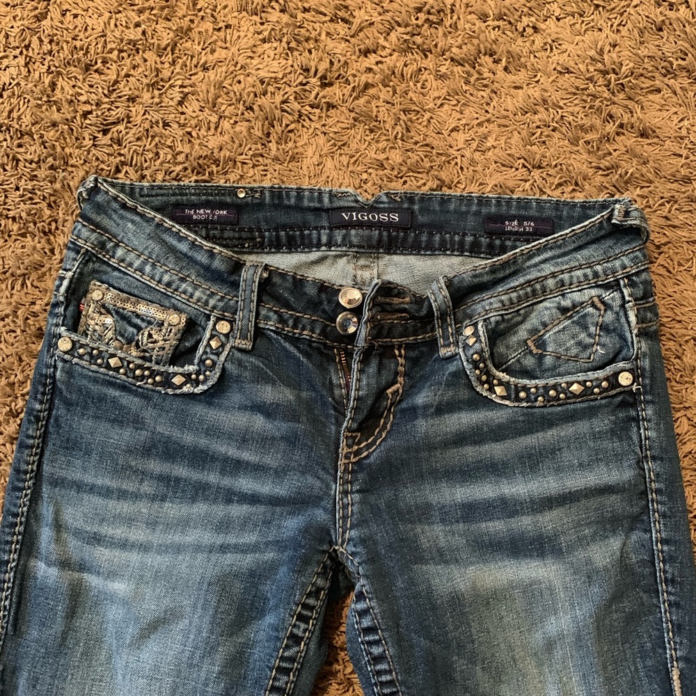 Women’s Vigoss Size 5/6 Length 33 Boot Cut Jeans